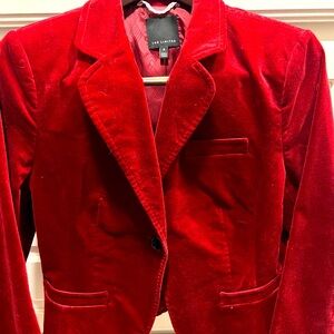 Red Velvet Blazer from The Limited!  Size Large.